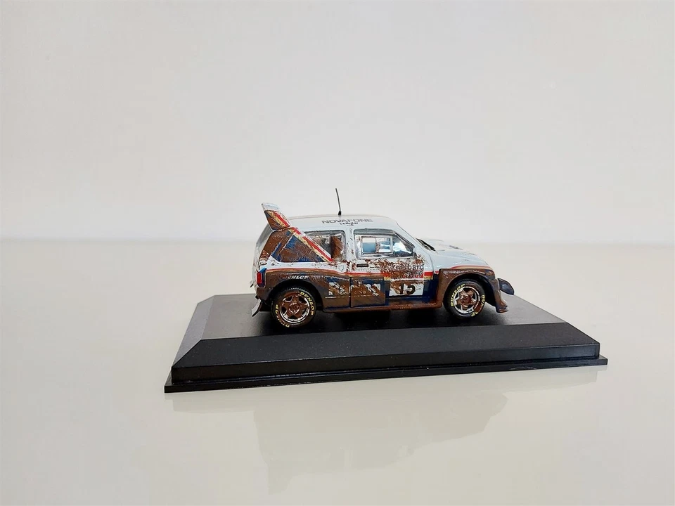MG Metro 6R4 Rally RAC 1986 J. McRae - 1/43 Artigianale dopo gara! - Immagine 3 di 4