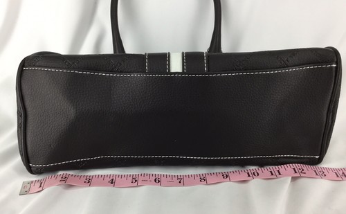 Victoria's Secret Handtasche schwarz Signature weißer Besatz 200705FJD/HB2 - Bild 6 von 7