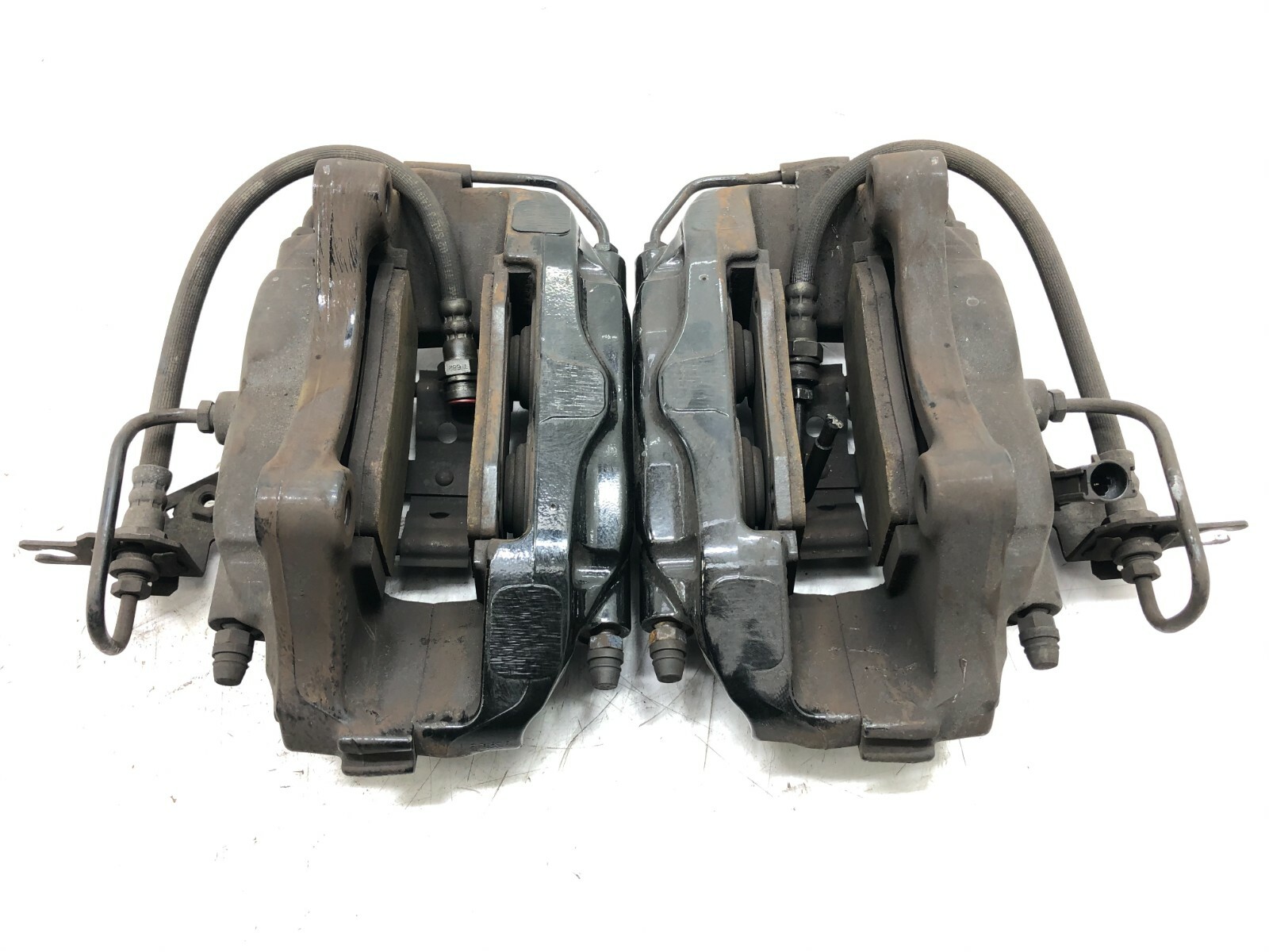 2014-2017 MASERATI GHIBLI S REAR BRAKE CALIPERS X2 BREMBO OEM 43K.