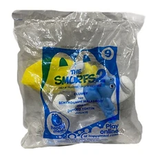 Mcdonalds 2013 Smurfs 2 Clumsy #9 Happy Meal Toy