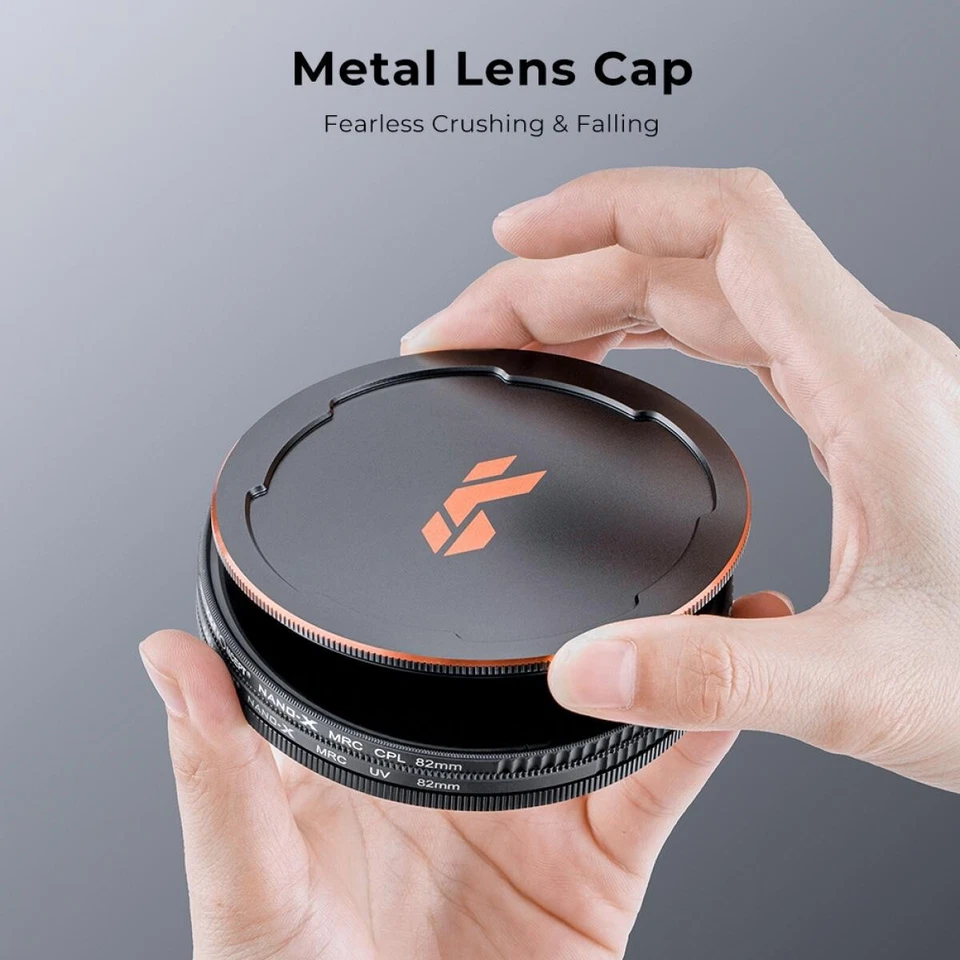K&F Concept 77mm NANO-X MCUV CPL Filter Kit, HD Multi-Coated, with Metal Caps - Image 4 of 4