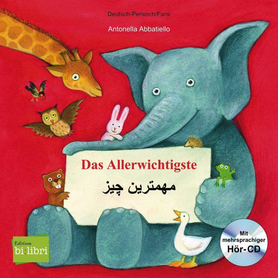 Thumbnail - Das Allerwichtigste. Kinderbuch Deutsch-persisch Mit Audio-cd Und