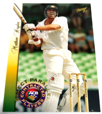 1997-98 SELECT CRICKET CARD ACB CONTRACT PLAYER CHASE CARD P22 MATTHEW HAYDEN