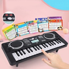 Mini teclado de piano de juguete para niños pequeños pianos de 37 teclas para niños juguetes musicales instrumentos