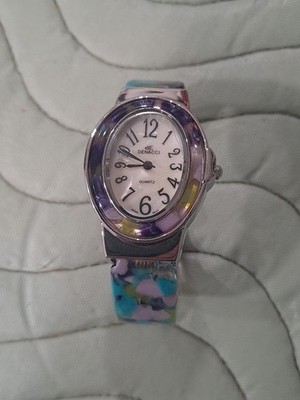 Denacci Turquoise and Silver Cuff Watch Sterling Silver Men main image 4