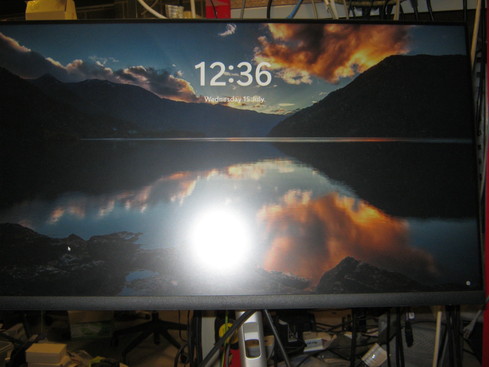 Dell P2722H 27"" FHD LED Black with silver stand Monitor Faulty control knob