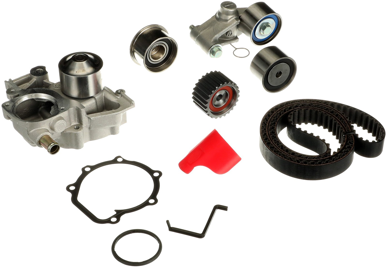 Gates KP15537XS-1 PowerGrip Timing Belt Kit & Water Pump - Image 4