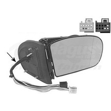 Exterior mirror mirror right for Mercedes-Benz 2038100221 new