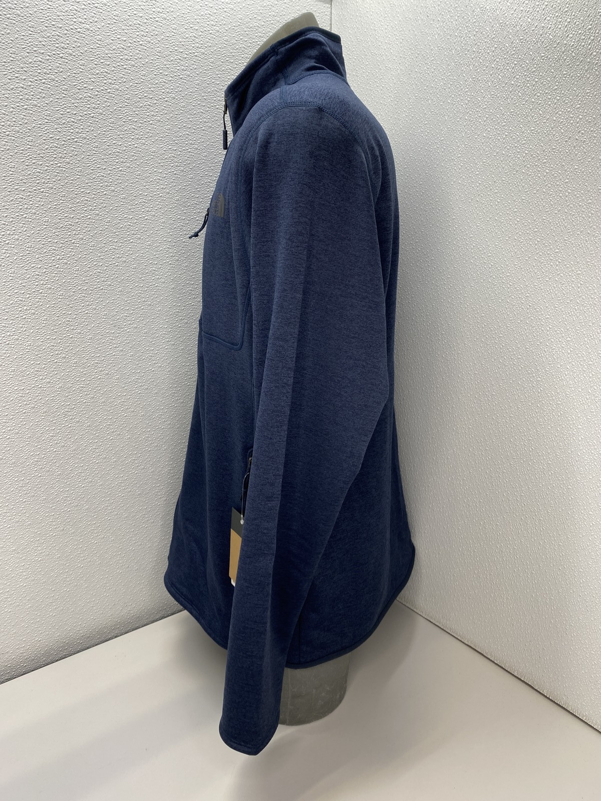 The North Face Mens Jacket Urban Navy Heather Blue Size XL Skyline Fleece thumbnail 3