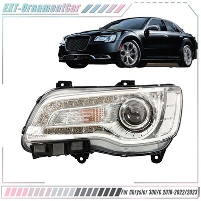 Driver Halogen For Chrysler 300 2018-2020 2021 2022 Headlight Assembly Left Side