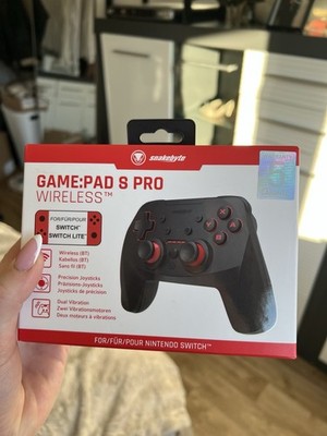 Snakebyte Game:Pad SW Pro, Wireless, Schwarz, für Nintendo Switch
