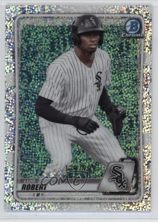 2020 Bowman Chrome Prospects Speckle Refractor 120/299 Luis Robert #BCP-150 0zu6