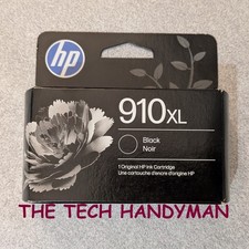 HP GENUINE 910XL BLACK INK RETAIL BOX OFFICEJET PRO 8024 8024e 8025 8025e