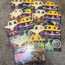 Lot of 7 Vintage 1979 McDonalds Star Trek Happy Meal Box Boxes Movie Promo Used