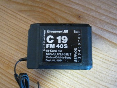Empfänger Graupner C 19 - (40 Mhz) 