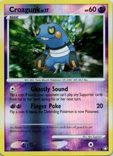 Croagunk 78/123 Common Reverse Holo Mysterious Treasures MP Pokemon