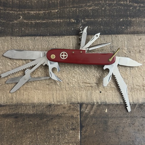Victorinox Swiss Army Knives Officier Suisse Multi Tool Knife Rostfrei - Picture 12 of 18