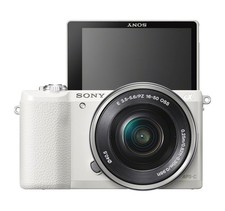 Sony Alpha Mirrorless Digital Camera - White 16-50mm Lens 3