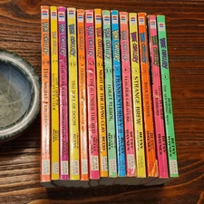 Lot of 14 Betsy Haynes Bone Chillers Paperback Books # 1-3, 5-7, 11-19 Most 1st