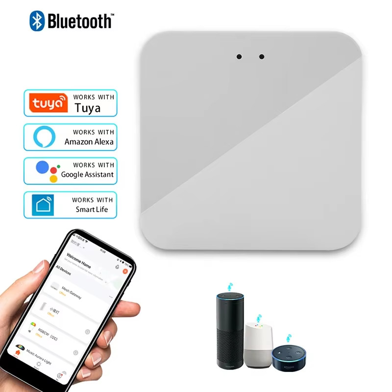 Tuya Smart Multi-Mode Gateway Hub WiFi ZigBee Bluetooth Alexa Google Home
