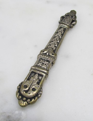 Antique 800 Silver Sewing Needle Case ~ 10.7grams ~ 11-D870