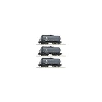 Roco 6600162 3 Piece Set: Tank Wagons, Vtg/Db New In Ovp