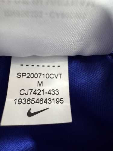 Nike Swoosh Just Do It Track Pants Jogger Trousers Youth Girls Medium Blue - Picture 8 of 10