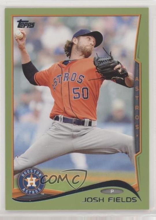 2014 Topps Retail Green Josh Fields #286 Rookie RC 1u6