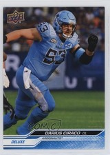 2024 Upper Deck CFL Deluxe 42/250 Darius Ciraco #36 h8y