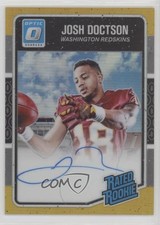 2016 Donruss Optic Rated Rookie Gold Signatures 4/10 Josh Doctson #178 Auto nd3
