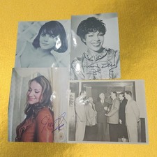 4 Vintage Photos 2 Autographed Unsure Of Who ...