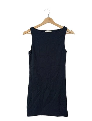 PULL & BEAR Robe tunique Dames Robe T EU 38 noir style décontracté - Photo 1/4