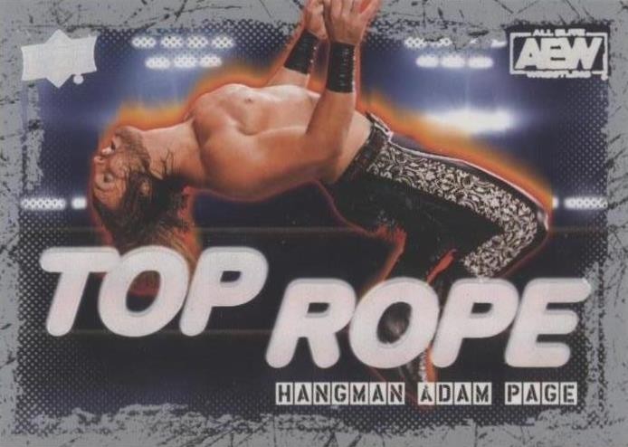 2021 Upper Deck AEW All Elite Wrestling - Top Rope Adam Page #TR-8 ...