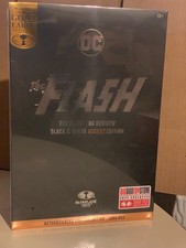 McFarlane DC Multiverse THE FLASH DC Rebirth Black White Accent Figure Gold BBTS