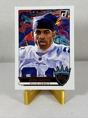 2025 Donruss #ATGK-DSS Deion Sanders #ATGK-DSS Gridiron Kings