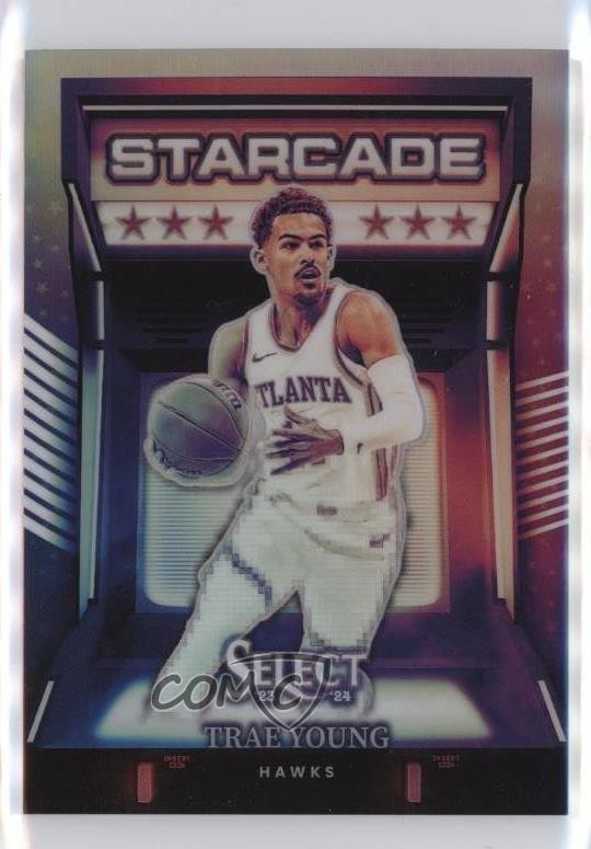 2023-24 Panini Select Starcade Trae Young #21 17lu
