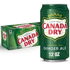 Ginger Ale Soda, 12 fl oz cans, 12 pack