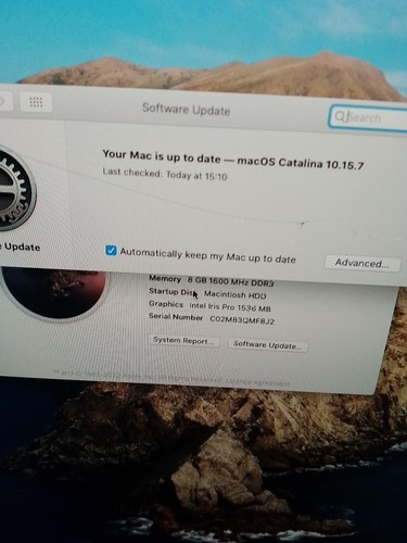 Apple iMac A1418 EMC:2638 Works Great, LCD Glass Front Screen Panel Is Cracked - Picture 17 of 19