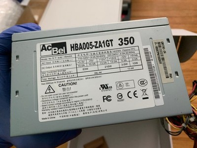 AC Bel HBA005-ZA1GT 350W Power Supply Unit ASUS ATX PSU