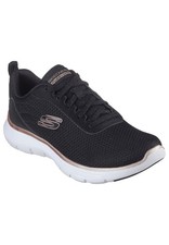 Skechers Flex Appeal 5.0 Uptake Sneaker 150206 BKRG Noir Black Rose