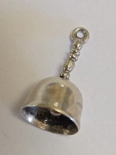 Sterling Silver ~ BELL Charm ~ HAND RINGER ~ RARE!~ VINTAGE