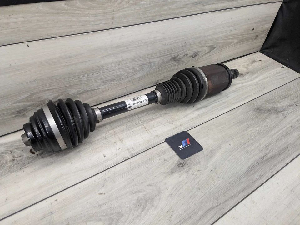OEM BMW F22 F23 F30 F32 F33 F36 AWD Front Left Driver Output Half Shaft CV Axle - Image 3 of 4
