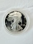 1995 P Proof American Silver Eagle 1 oz .999 Fine Silver Coin in Capsule ASE