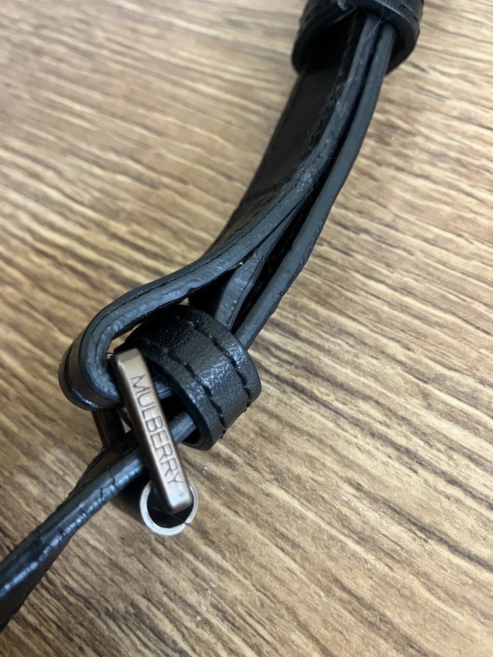 Mulberry vintage Men’s Classic Black Leather Briefcase – Hardly Used - Image 4 of 4