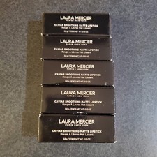 5x Laura Mercier Caviar Smoothing Matte Lipstick (3.8g/0.13oz)#500 Flame Challis