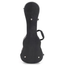 Glarry 21" Standard Soprano Artificial Leather Hawaiian Guitar Ukulele Case