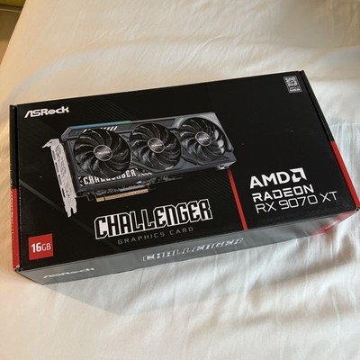 NEW ASRock Challenger Radeon RX 9070 XT 16GB GDDR6 PCI Express 5.0 x16 