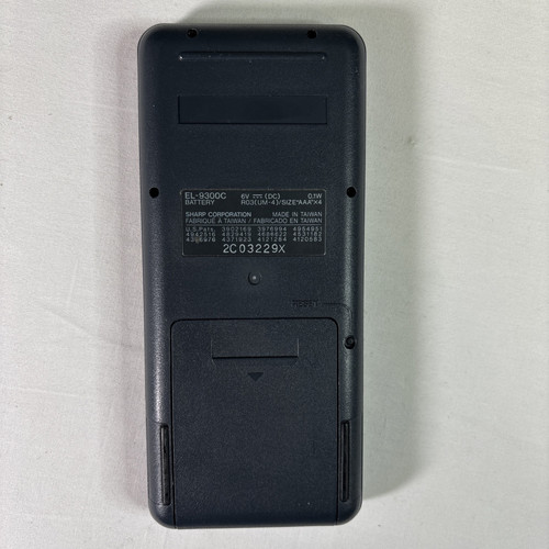Sharp EL-9300C grafischer wissenschaftlicher Taschenrechner mit Handbuch getestet gebraucht. - Bild 3 von 8