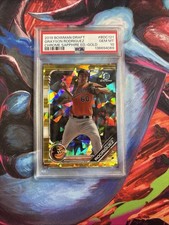 2019 Bowman Chrome Sapphire Grayson Rodriguez Green Refractor #/15 RC PSA 10 GEM