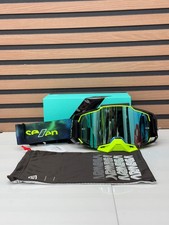 100% Armega x Seven Goggle Haze - Black / Flo...